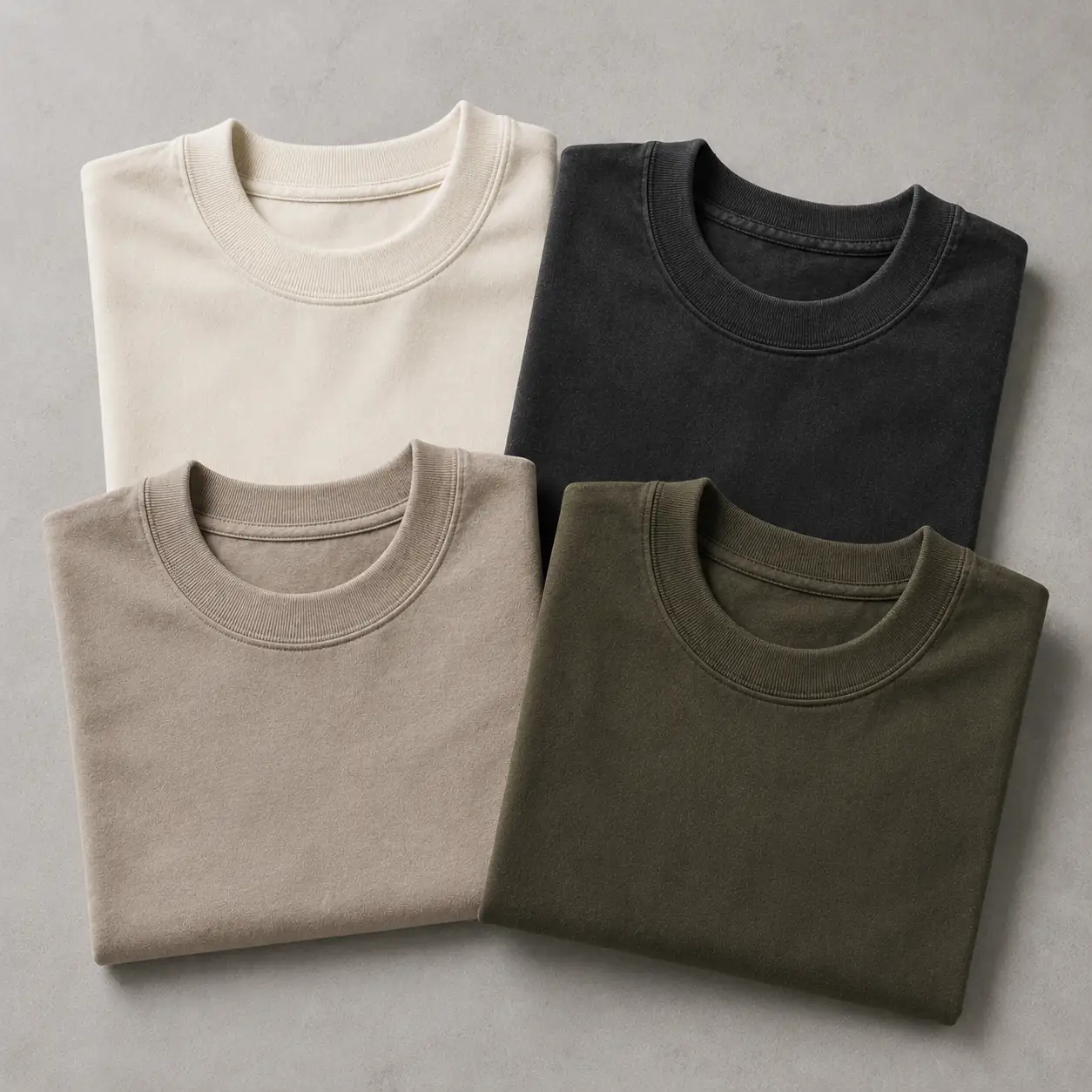 T-Shirt Manufacturer 7 Heavyweight cotton T-shirts manufactured in India with premium 240 to 300 GSM fabrics