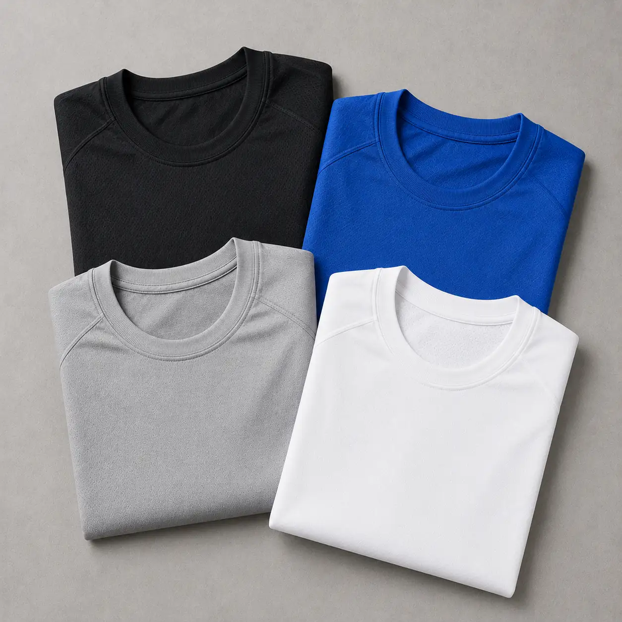 T-Shirt Manufacturer 9 Performance sports T-shirts manufactured using moisture-wicking technical fabrics in India