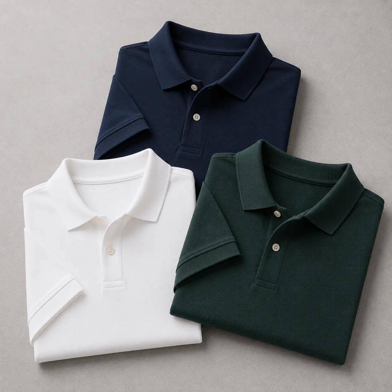 T-Shirt Manufacturer 8 Premium knitted polo T-shirts manufactured in India for private label apparel brands
